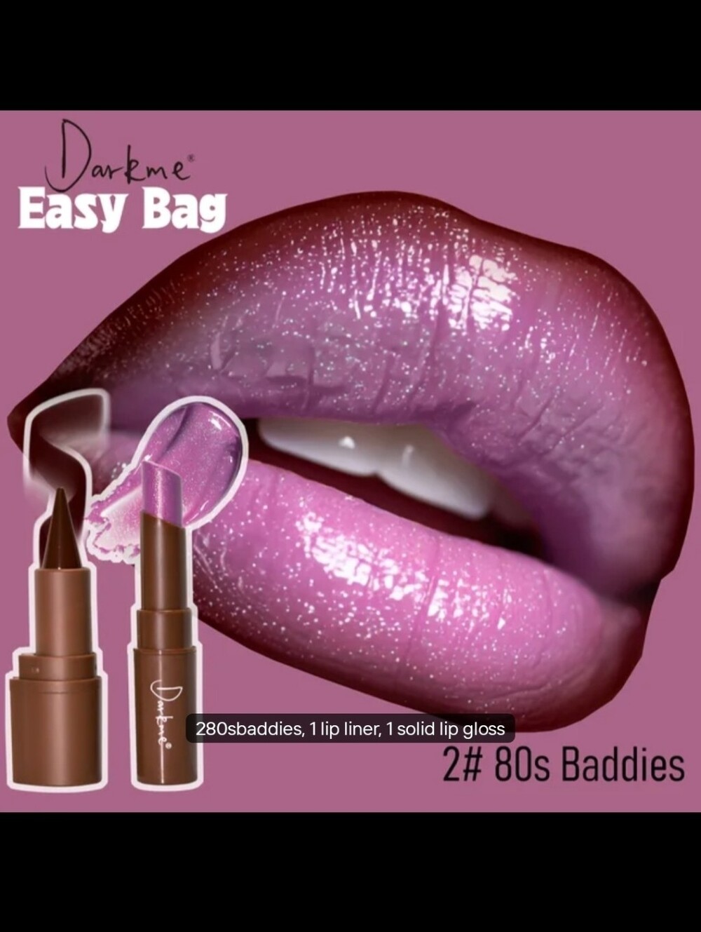 Easy Bag Lip Combo Pack - Pink
